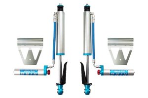 Toyota Land Cruiser Shock Absorber Set - Rear - King Shocks - 2.5 Dia Remote Res Shock w/Adjuster - `07-`21